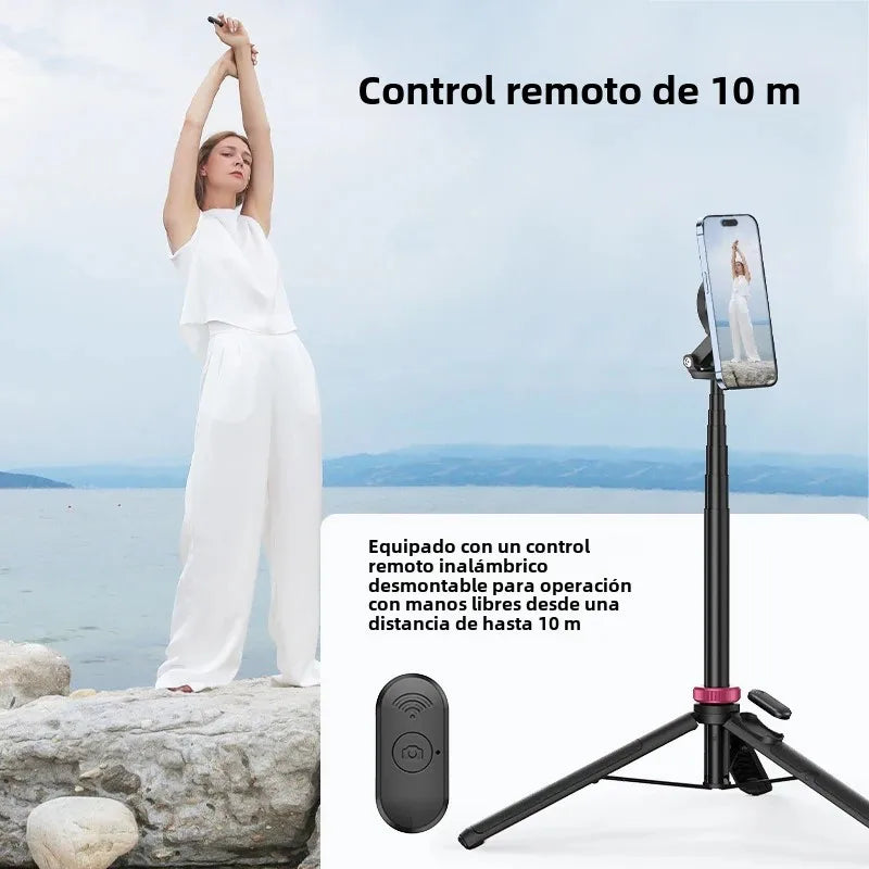 Ulanzi MT-84 1.53M Magsafe Selfie Stick Tripod Bluetooth Remote for iPhone 16/15 Vlog