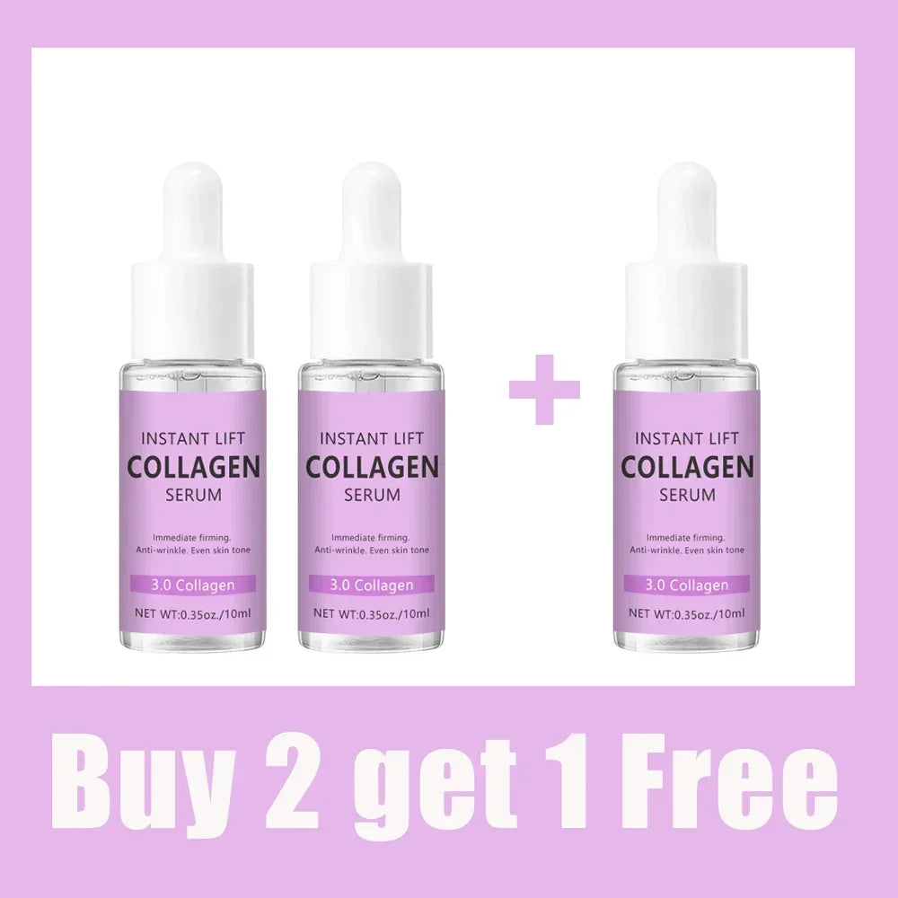 Wrinkle Removal Collagen Face Serum – Hyaluronic Acid Anti-Aging, Lifting & Fine Line Reducing Facial Serum
