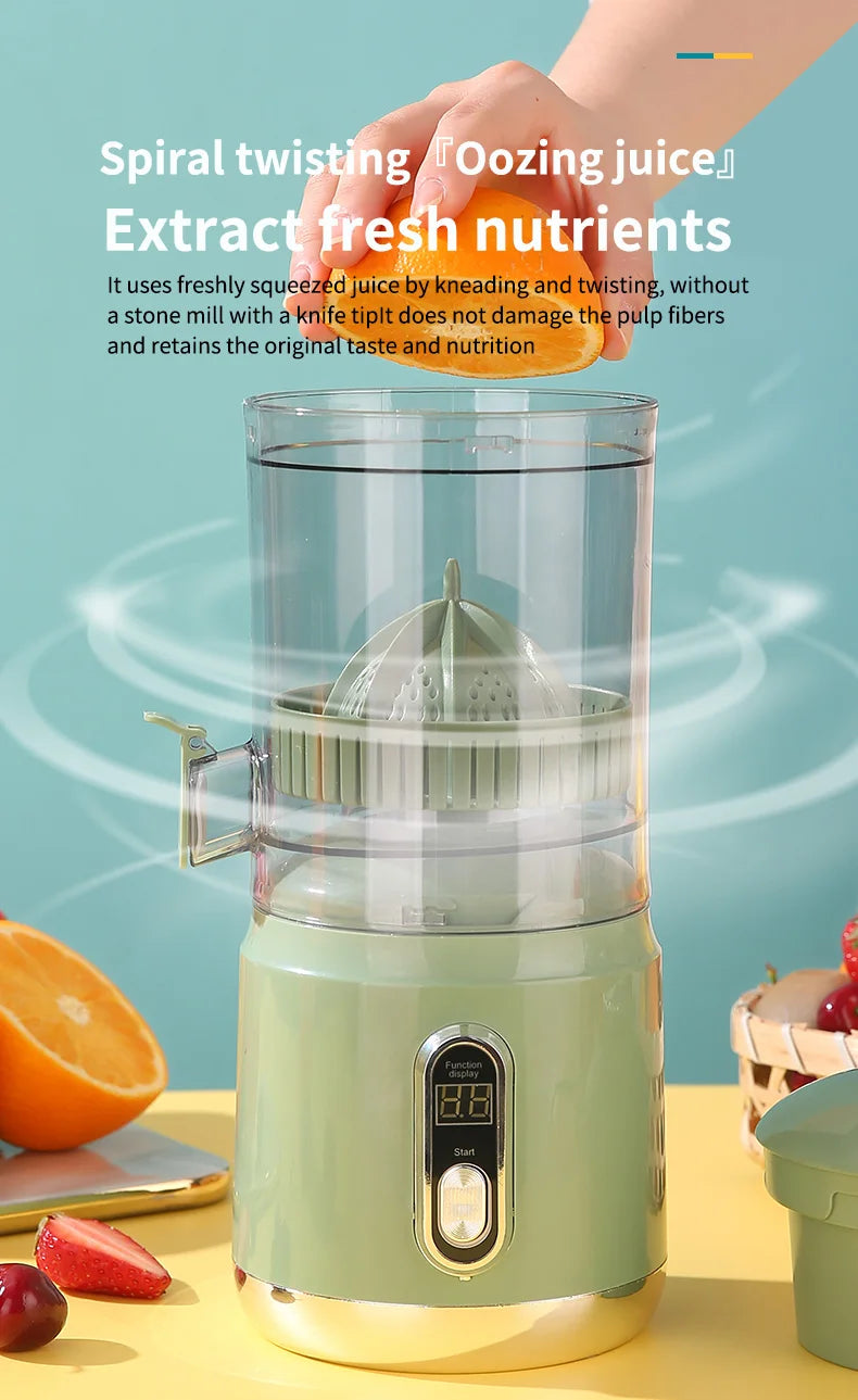 2025 Wireless Portable Juicer 600ml USB Rechargeable Smoothie Blender