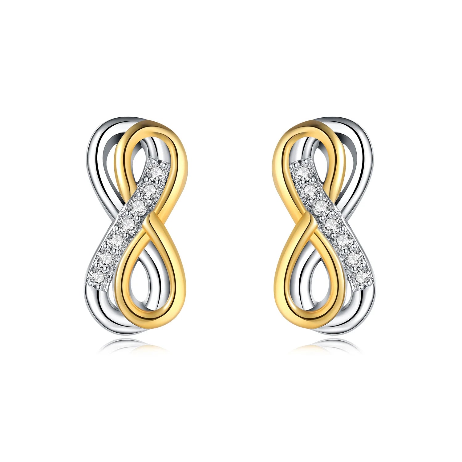 925 Sterling Silver Pink Heart Bow Stud Earrings – Elegant Gift for Women