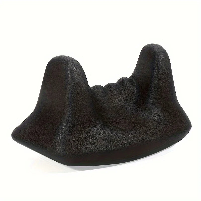 Deep Tissue Psoas Muscle Massager – Ergonomic Black PU Foam Roller for Hip, Back & Thigh Relief