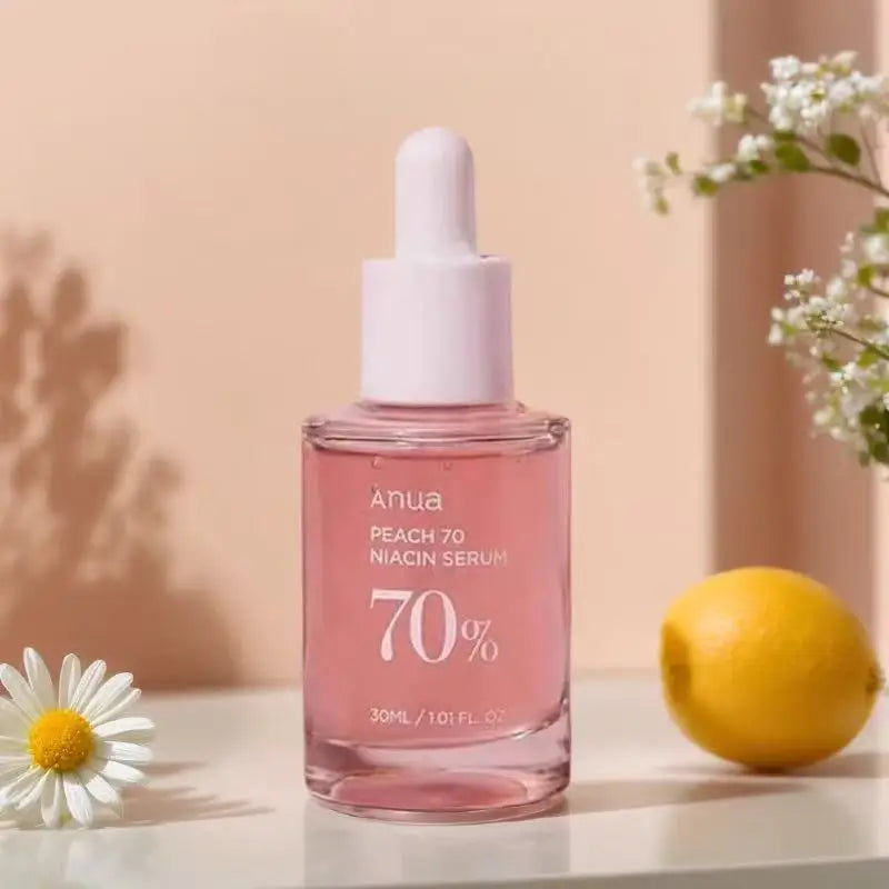 Anua Peach 70 Niacinamide Serum 30ml – Moisturizing, Brightening & Daily Korean Skincare