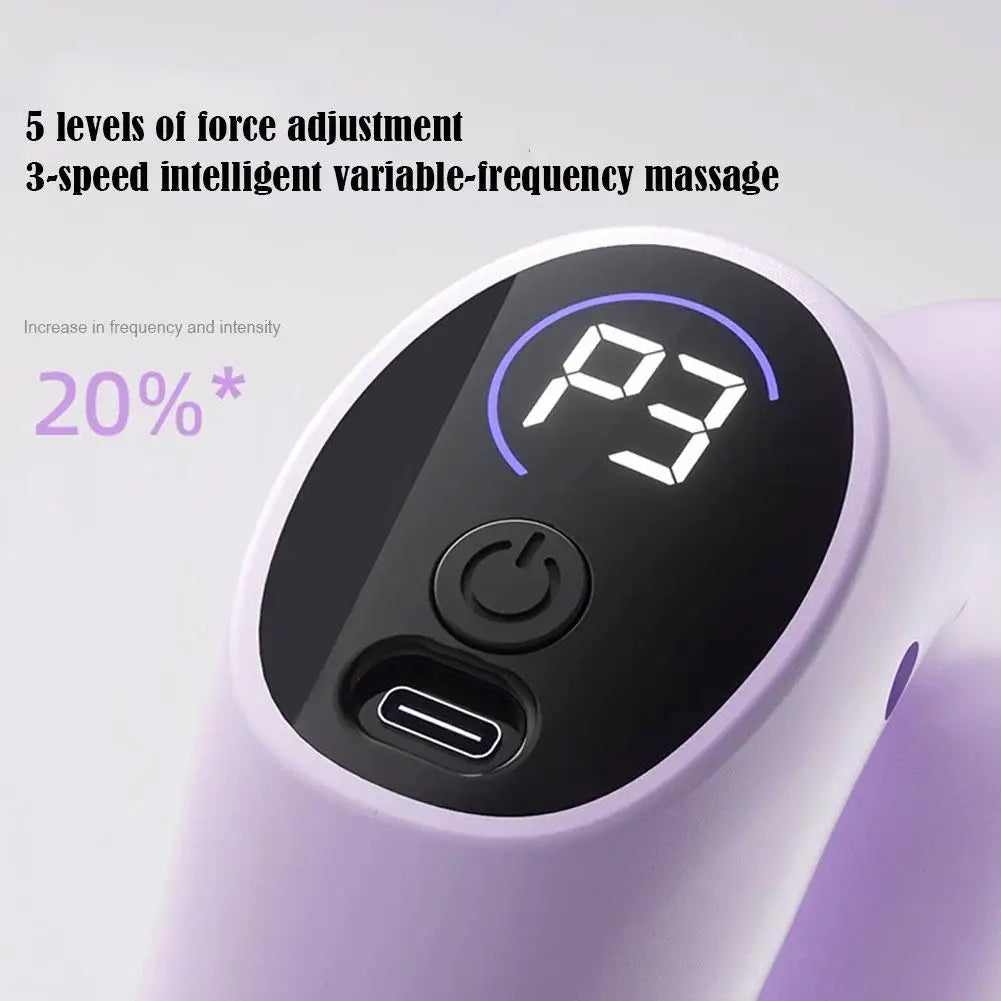 Electric Fascia Ring Vibration Massager for Weight Loss & Body Shaping