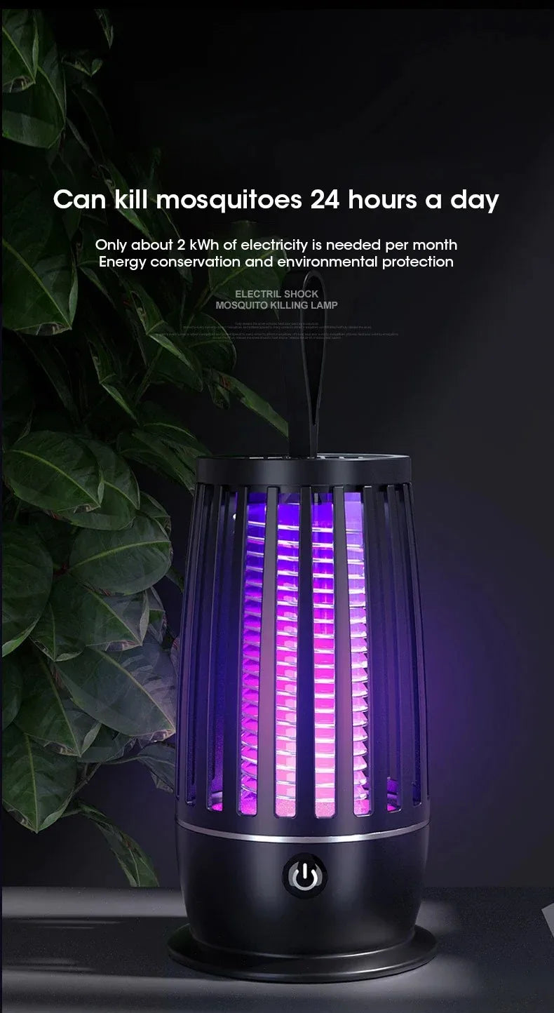 Portable Electronic Mosquito Killer Lamp – Electric Insect Zapper & Repellent Machine for Home & Outdoor Use