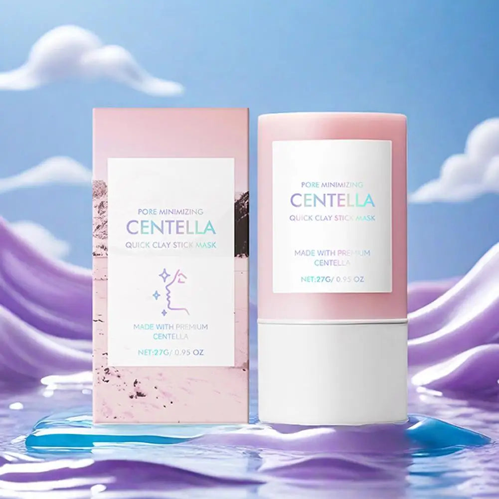 Centella Clay Stick Mask – 27g Hydrating, Pore Minimizing & Brightening Facial Skincare Stick