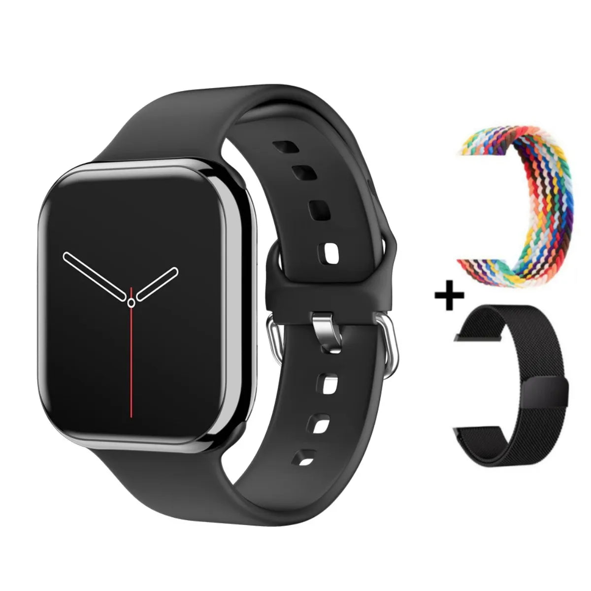 New 2025 Apple GPS Watch 10 – AMOLED Smartwatch with NFC, Bluetooth Calling, Music Memory & Waterproof Fitness Tracker