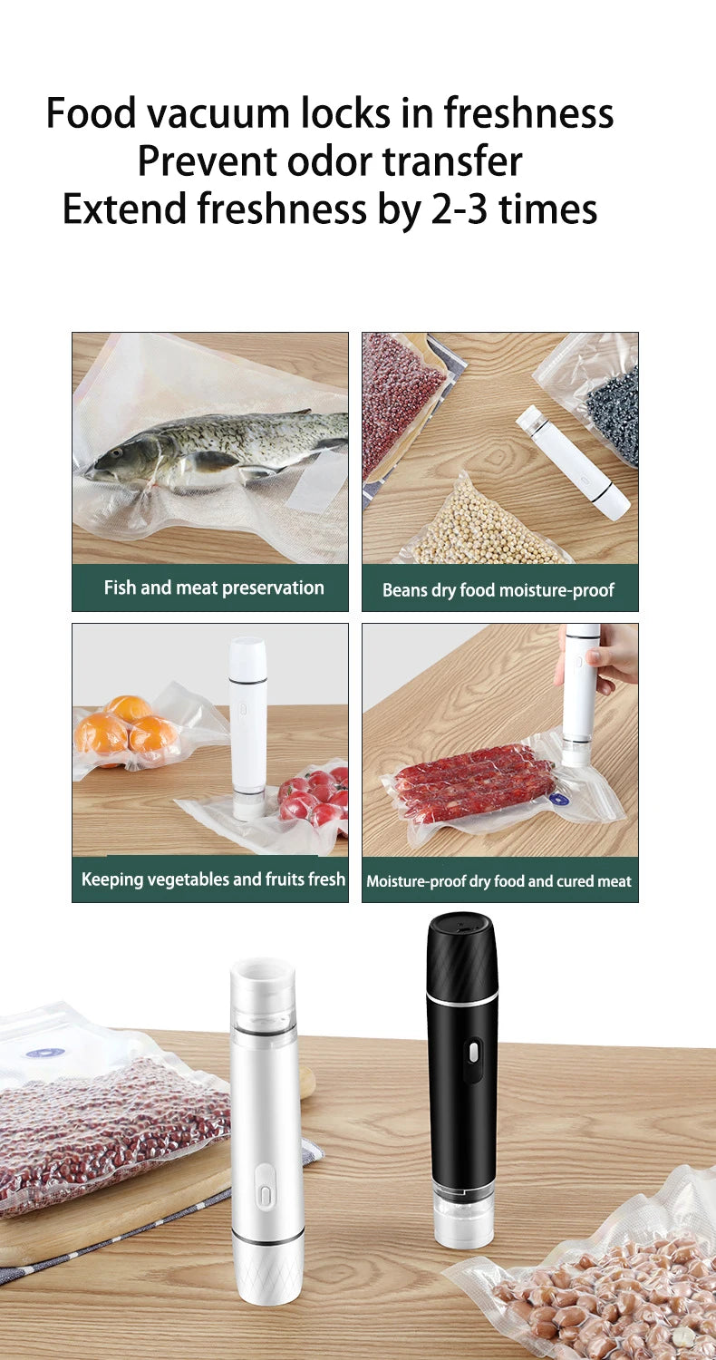 SealMate Go™- Kitchen USB Vacuum Sealer