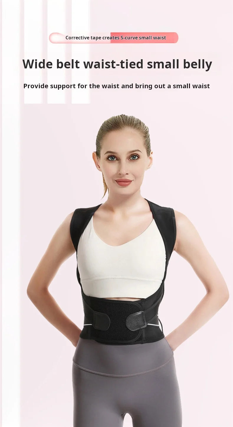Adjustable Shoulder & Back Posture Corrector for Adults