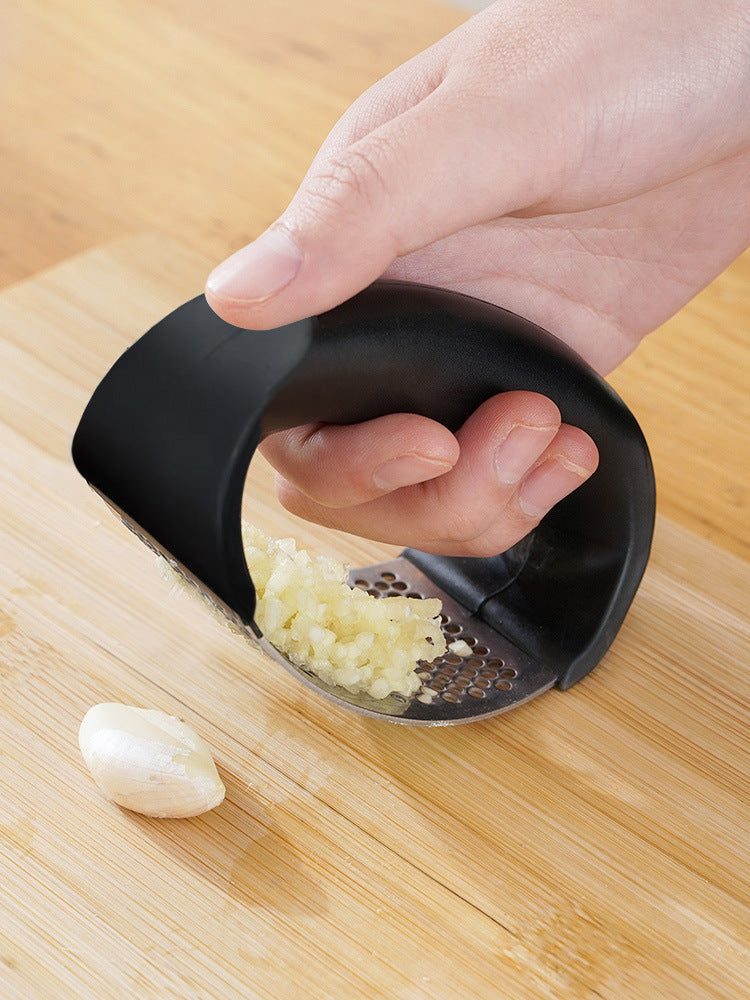 Stainless Steel Garlic Press Crusher Manual Mincer Tool