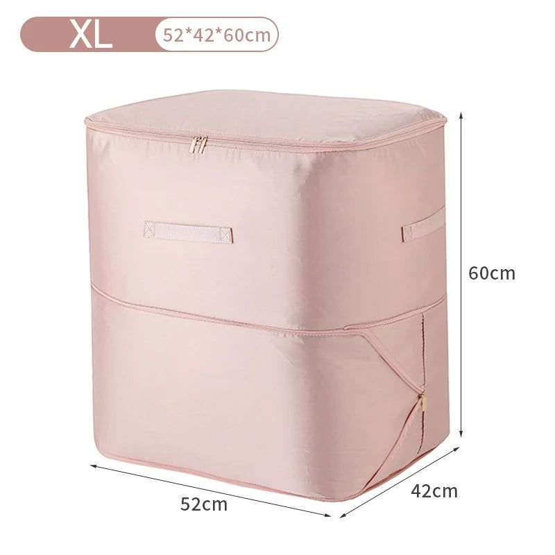 1pc Compression Organizer Bag Large Capacity Down Jacket Duvet Storage Bag Foldable Luggage Suitcase Organizer Compressed Travel