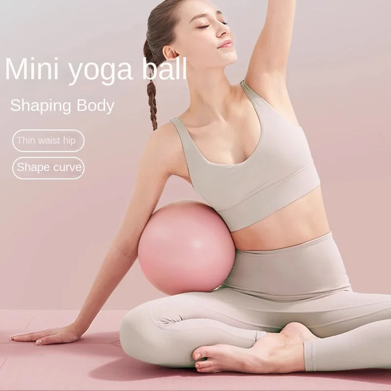 Women’s 25cm Anti-Explosion Pilates Mini Ball for Yoga & Fitness