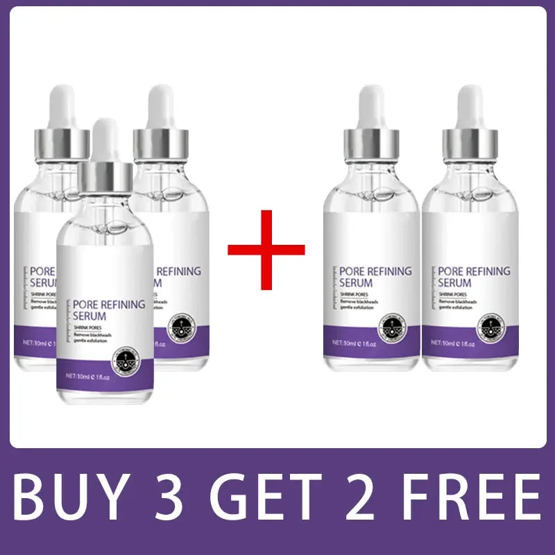 Pore Shrinking Serum – Facial Pore Minimizing & Tightening Essence for Smooth, Firm Skin