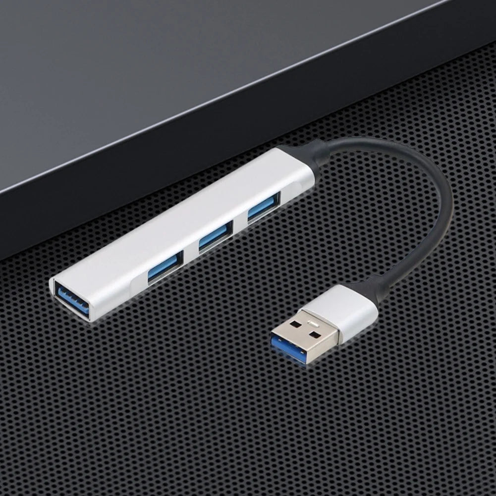 4-in-1 USB 3.0 Hub Adapter USB-C to Multiple USB Port Expander