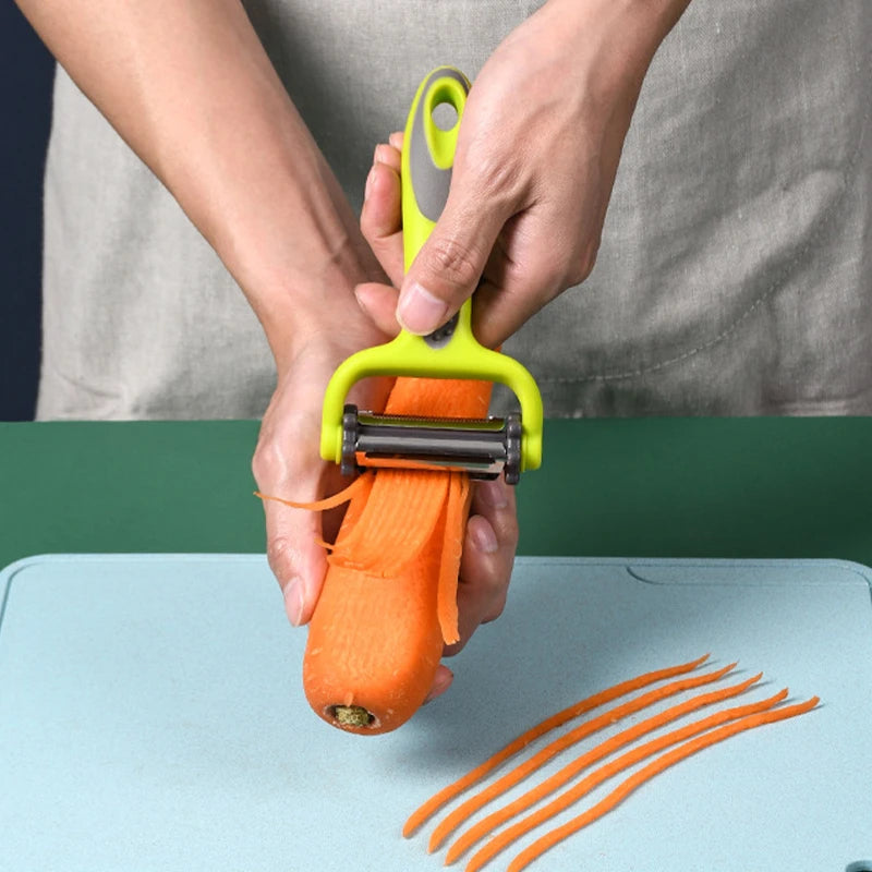 3-in-1 Rotary Peeler Vegetable Fruit Slicer & Grater
