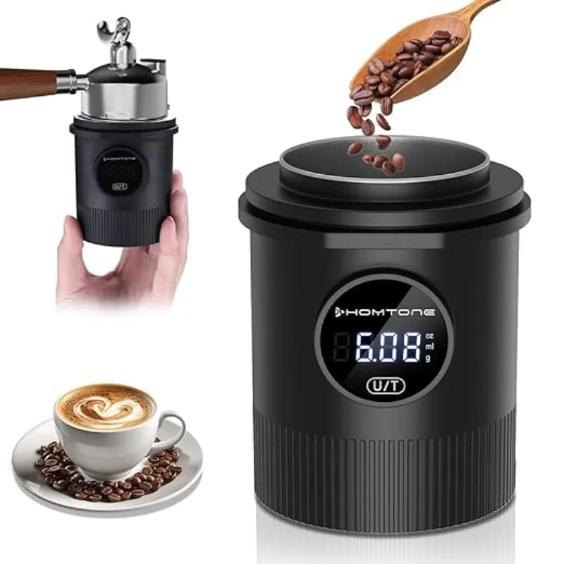 2025 Digital Weight Scale – Rechargeable LCD Coffee & Kitchen Scale 500g