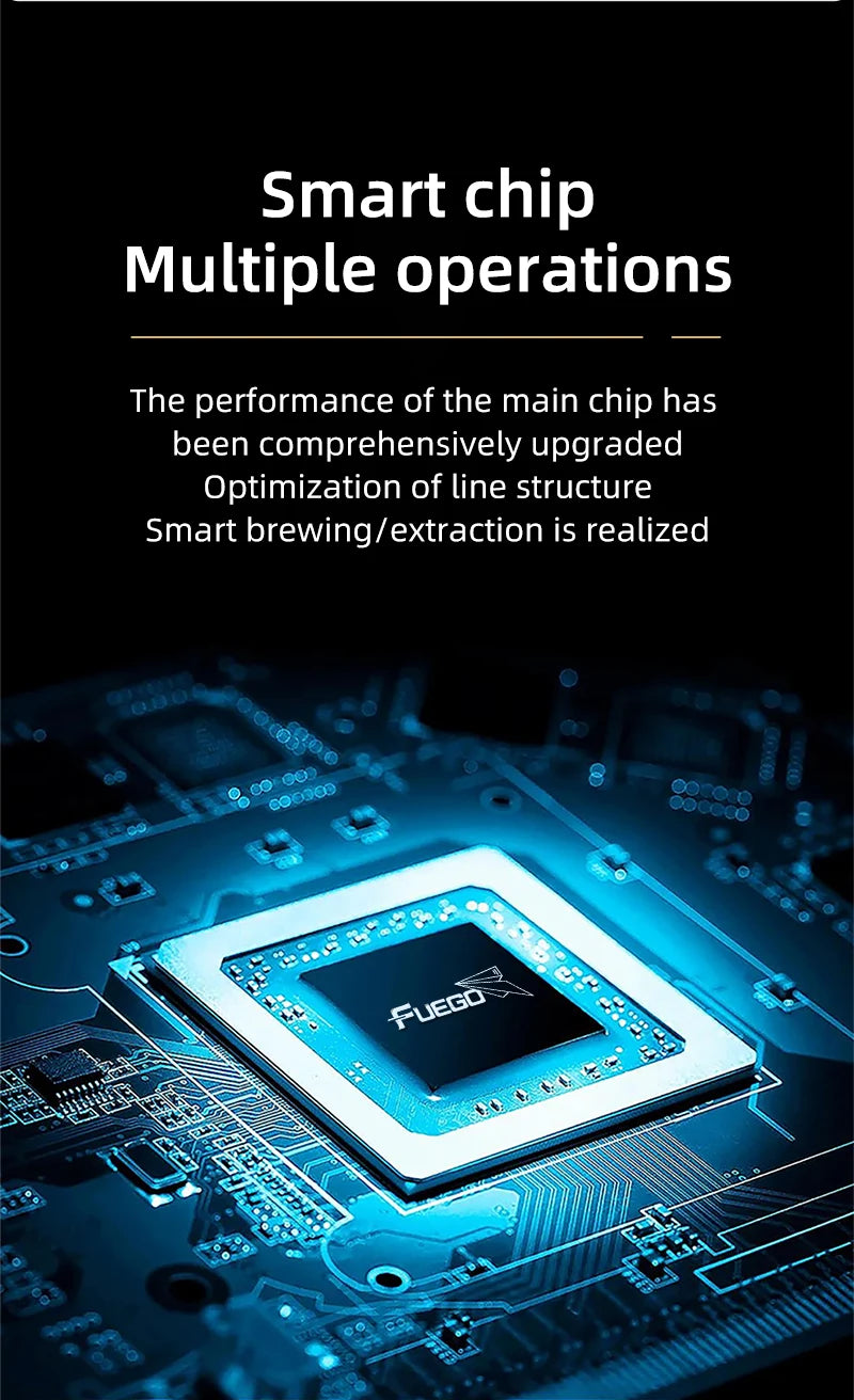 Fuego Kitchen Coffee Scale with Timer Rechargeable 0.1g Digital Espresso & Drip Brewer