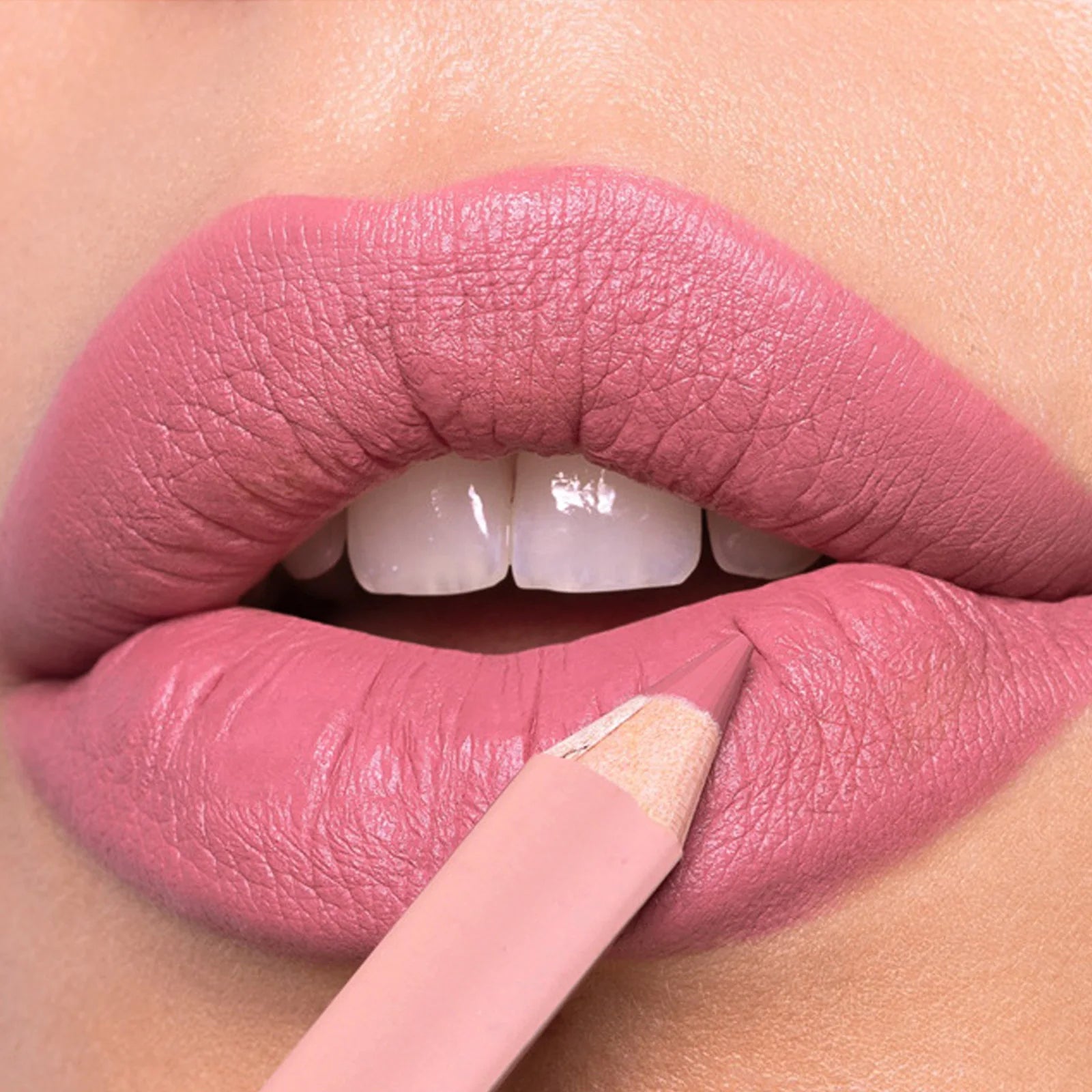 12-Color Matte Lipliner Pencil – Waterproof, Plumping & Long-Lasting Lip Contour Makeup