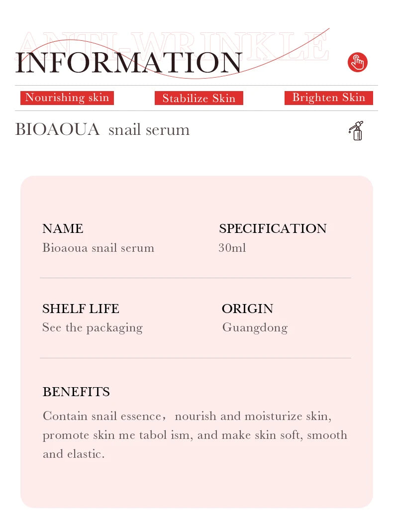 BIOAQUA Vitamin C Retinol Hyaluronic Acid Serum – Moisturizing, Brightening & Firming Facial Essence
