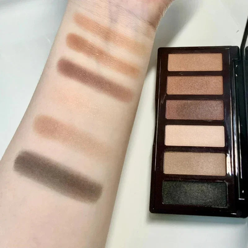 C/T Super Nude Matte 6-Color Eyeshadow Palette – Contouring & Slimming Makeup Tray