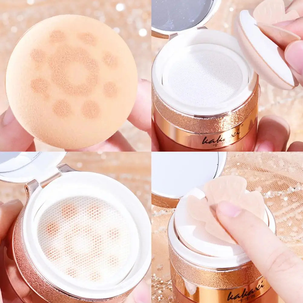 Butterfly Powder Puff BB Cream – Moisturizing, Whitening & Oil-Control Foundation