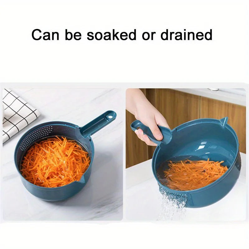 12-in-1 Multi-Functional Vegetable Chopper & Slicer