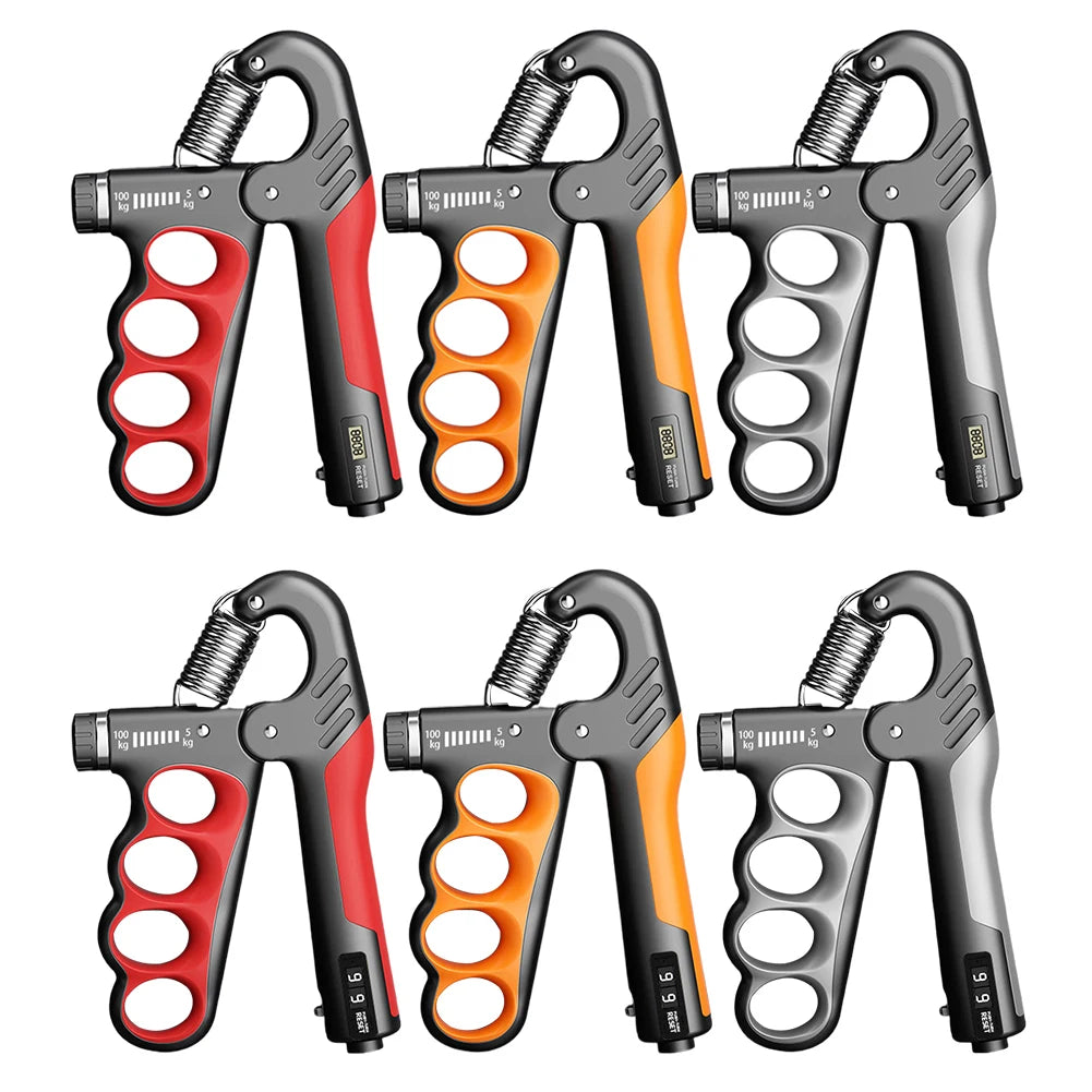 Adjustable 5–100KG Grip Strength Trainer – Hand Gripper Wrist Expander for Fitness, Muscle Recovery & Arm Training