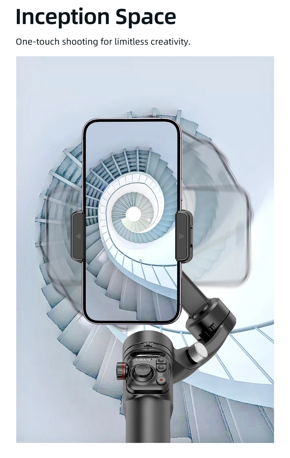 3-Axis Handheld Gimbal Stabilizer for Smartphone – Anti-Shake Video Tripod with Selfie Mode for iPhone & Xiaomi
