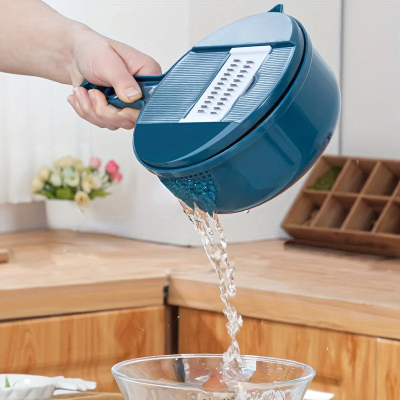 9-in-1 Multifunctional Vegetable Chopper – Carrot & Potato Slicer