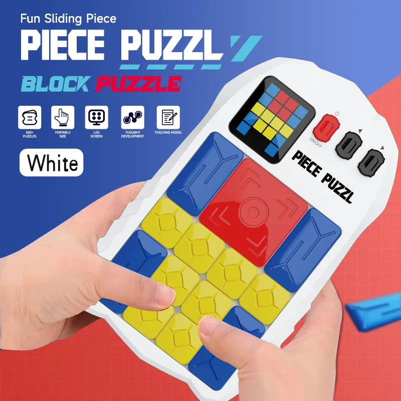 Huarong Road Magnetic Sliding Puzzle – Logical Thinking Brain Training Game for Kids