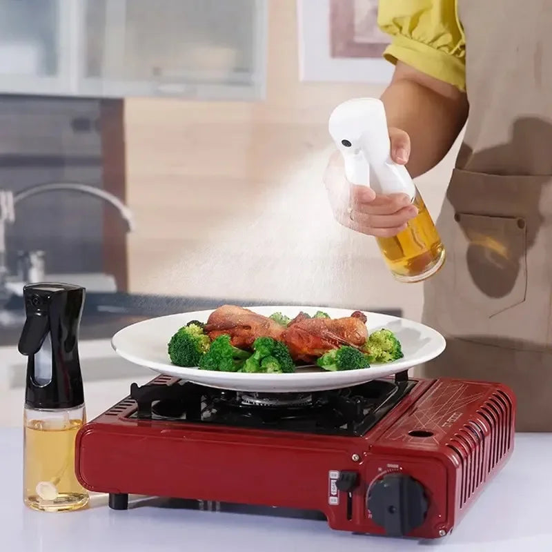 Oil Spray Bottle for Cooking – Refillable Olive Oil Dispenser