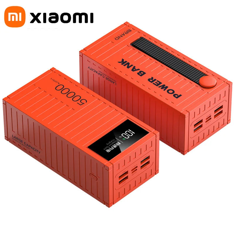Xiaomi 50000mAh Large Capacity Portable Charging Power Bank With 6 Interfaces Supporting 120W Fast Charging Suitable For iPhone