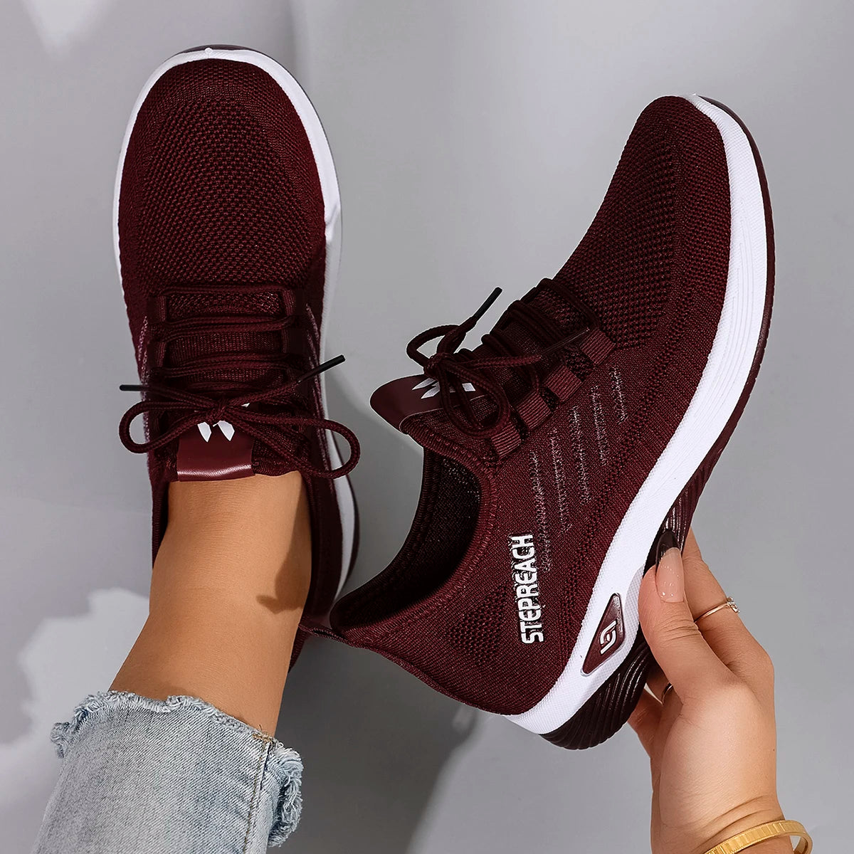Women's summer breathable mesh flat shoes women's shoes casual sneakers shoes, clearance free shipping