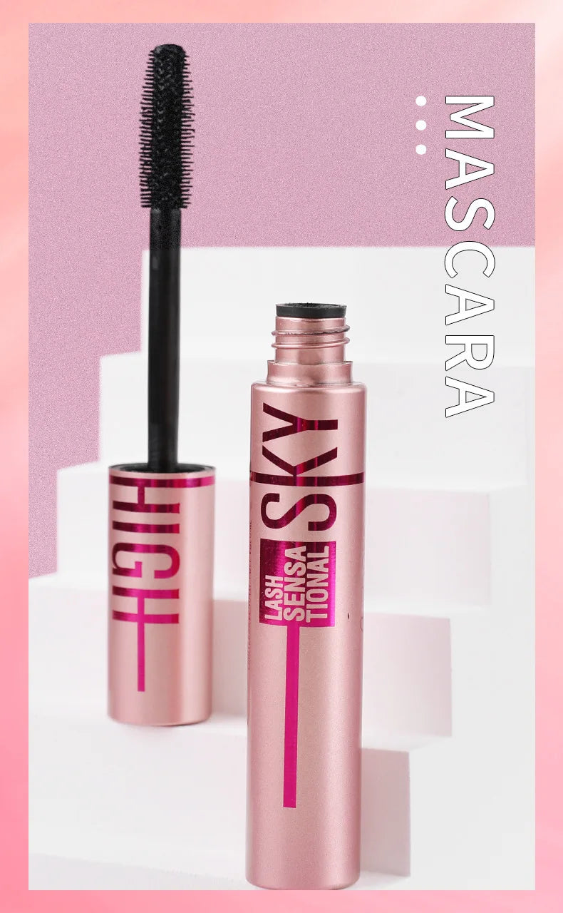 Eyelashes Lengthening Mascara – Long-Lasting Waterproof Korean Silky Black Lash Extension