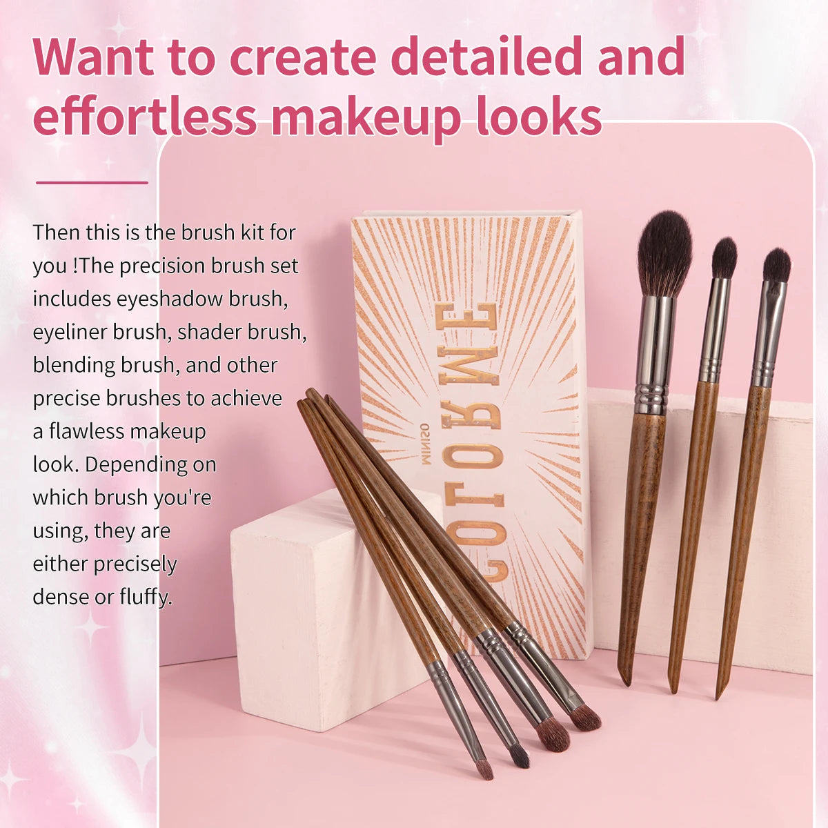 OVW Pro Makeup Essentials Kit – Versatile Beauty Blender & Makeup Brush Set