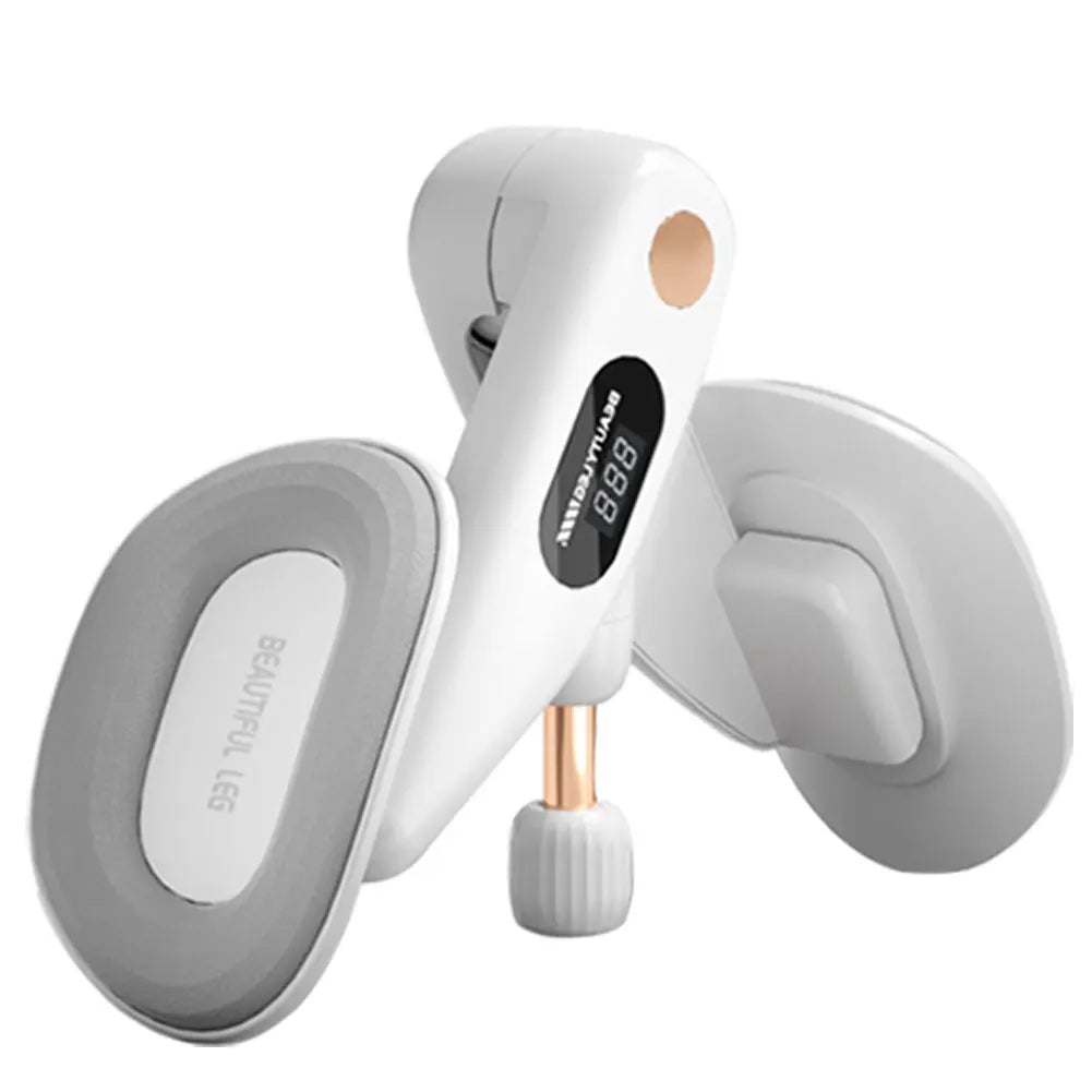 Adjustable Thigh Master & Pelvic Floor Trainer with Counter for Women
