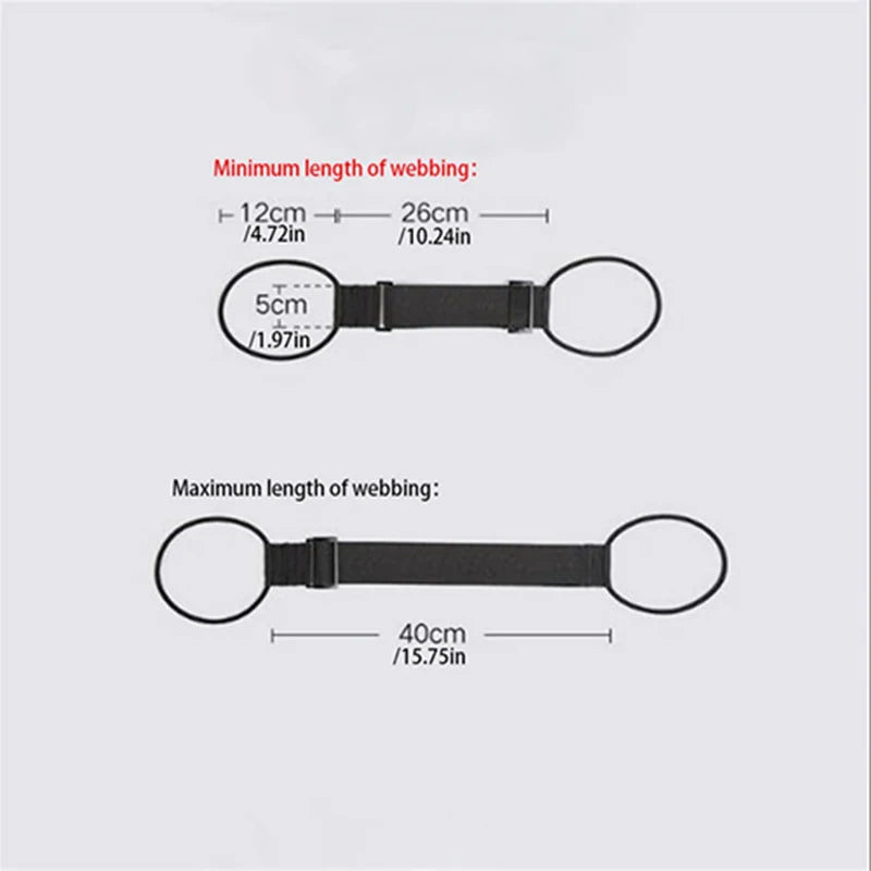 Adjustable Elastic Luggage Strap Carrier Strap Baggage Bungee Belts Suitcase Travel Security Carry On Straps