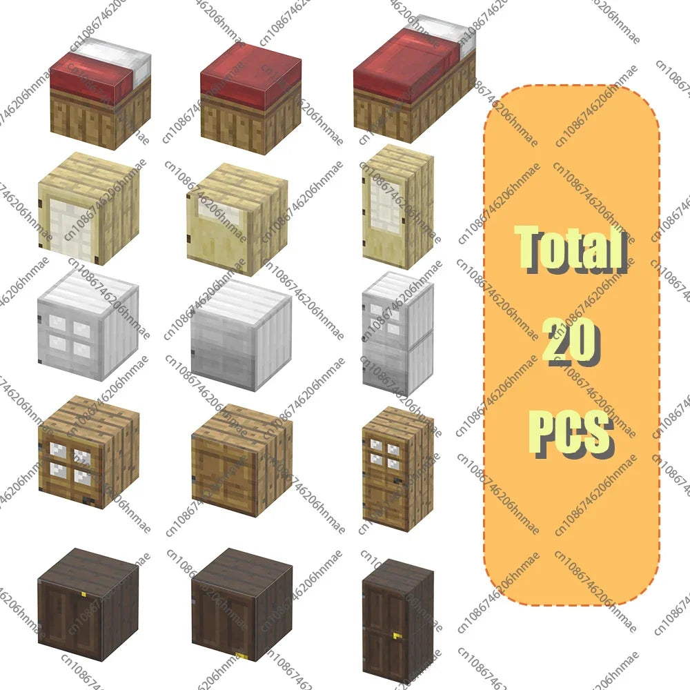 Magnetic Building Blocks Mine World Set – Educational Stacking Magnet Cubes for Kids