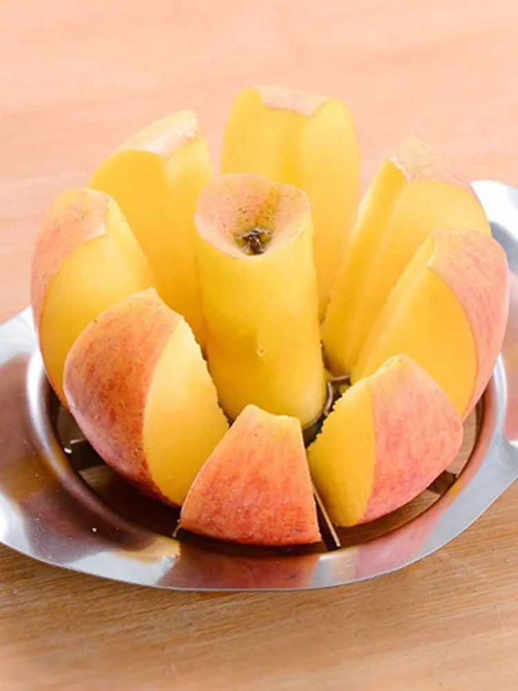 Stainless Steel Apple Cutter & Fruit Slicer – Kitchen Gadget