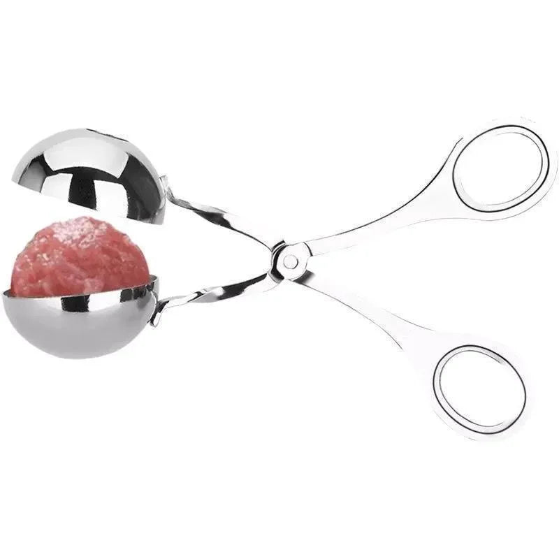 Stainless Steel Meatball & Rice Ball Maker – Non-Stick Shaper