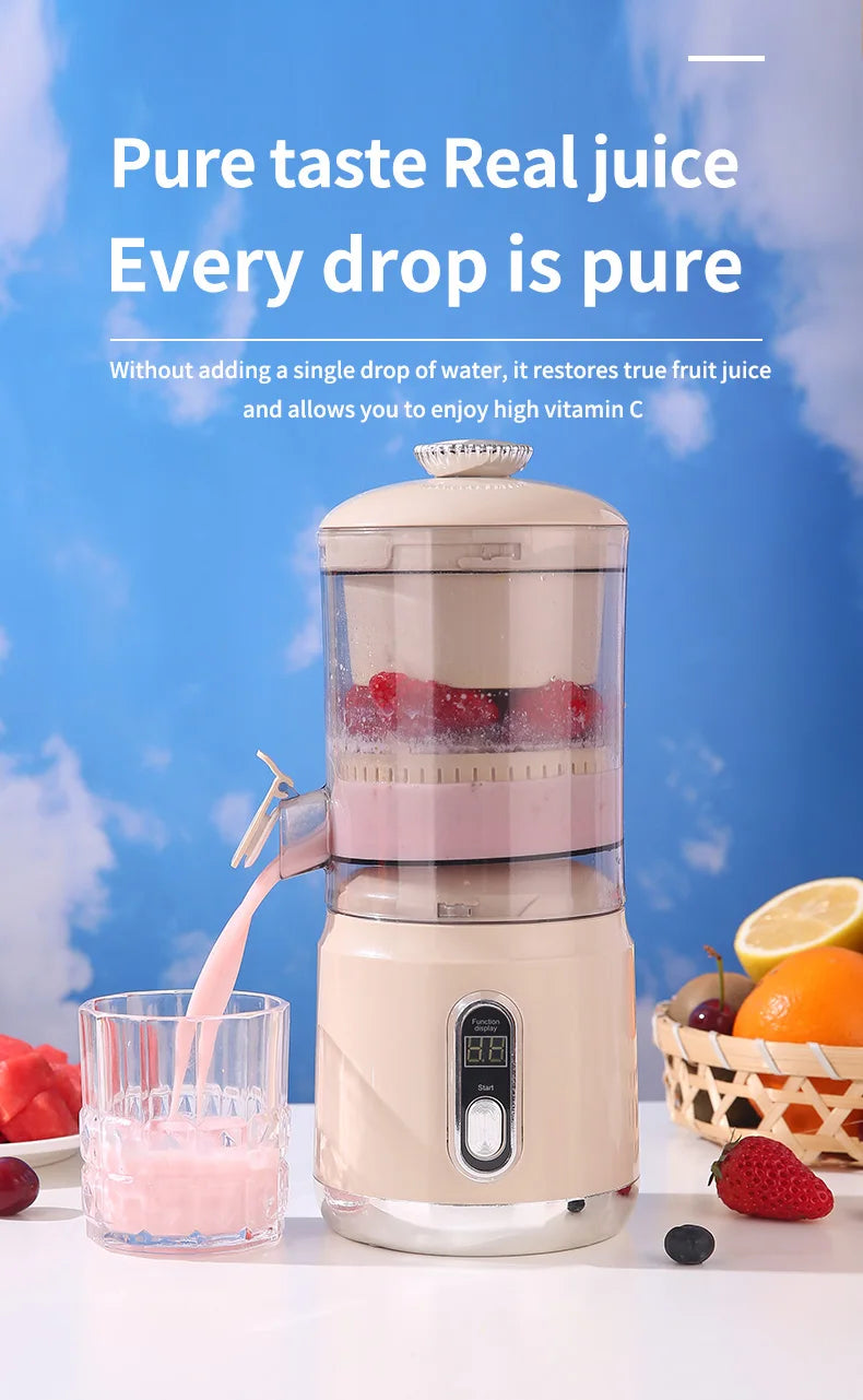2025 Wireless Portable Juicer 600ml USB Rechargeable Smoothie Blender