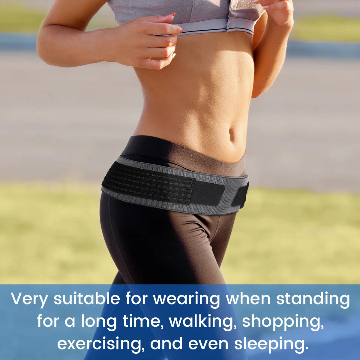 VELPEAU SI Joint Hip Belt for Lower Back Pain & Postpartum Recovery