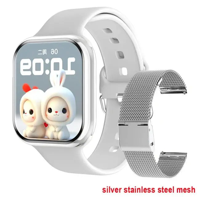 2025 GPS Smart Watch Series 10 for Women & Men – Bluetooth Call, Heart Rate, Blood Pressure, Fitness Smartwatch Compatible with Apple Watch