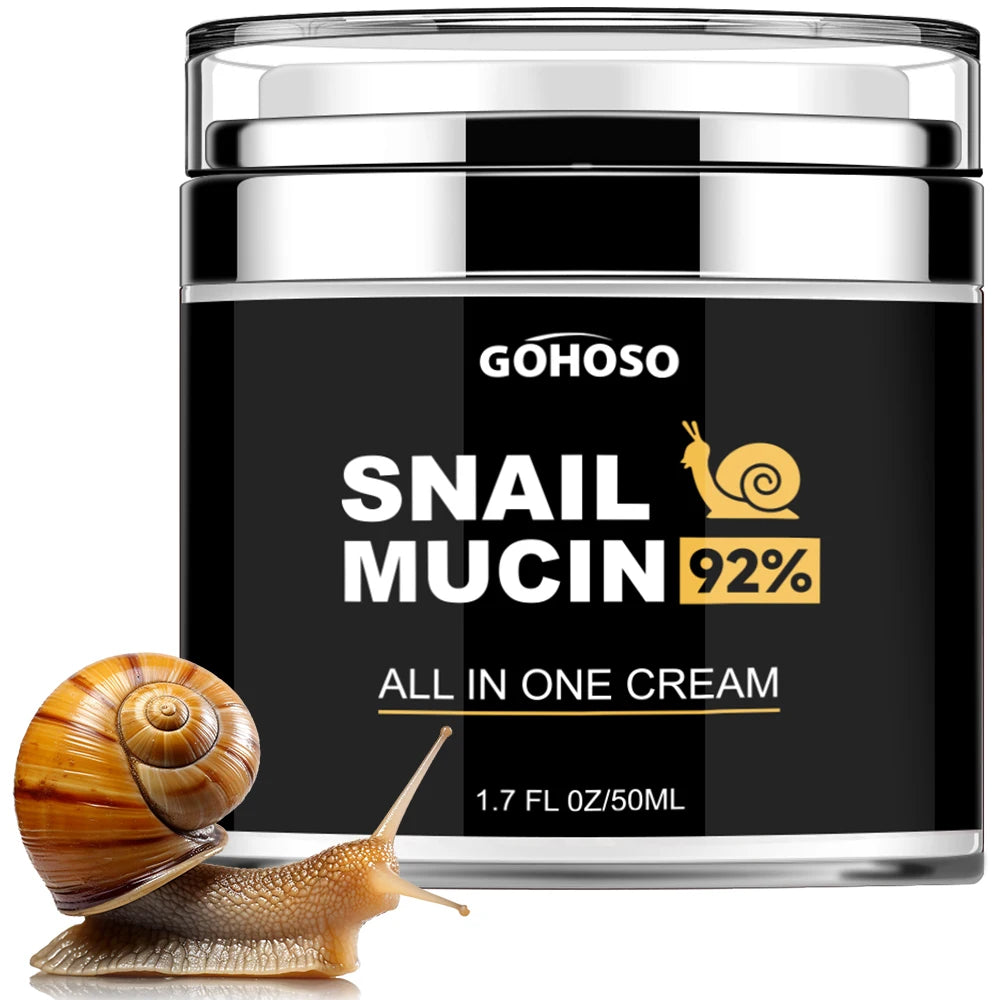 ENVISHA Snail Mucus Face Cream – Firming, Whitening, Anti-Aging & Moisturizing Skin Care