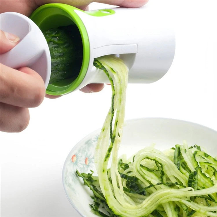 LMETJMA Heavy Duty Spiralizer – Vegetable & Zucchini Noodle Maker