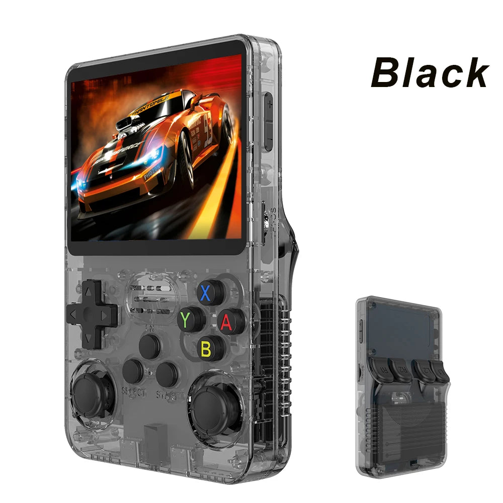 R36S Retro Handheld Game Console 128GB – 3.5" IPS Screen Linux System Portable Gaming Console with 64GB/128GB Games