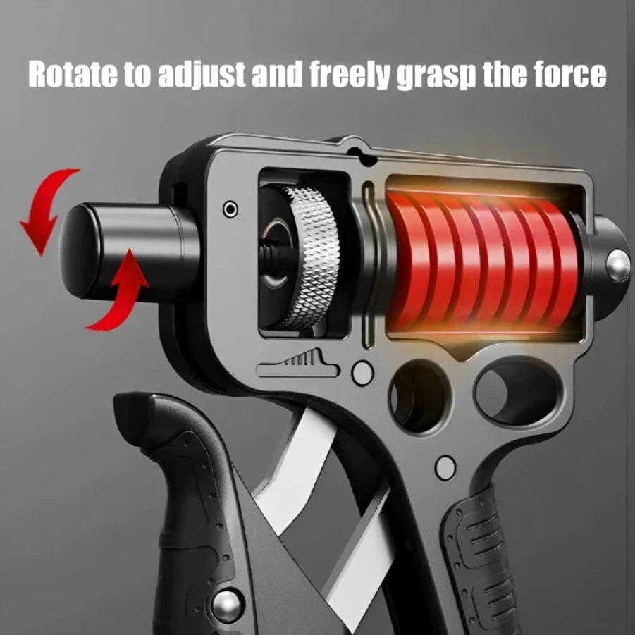 Adjustable Heavy Hand Grip Strengthener – 5–165Kg Forearm, Wrist & Finger Exercise Trainer
