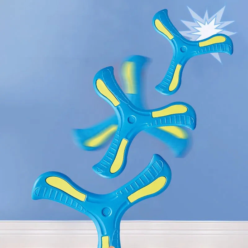 Children’s Soft Boomerang – Three-Leaf Cross Flying Disc Outdoor Toy