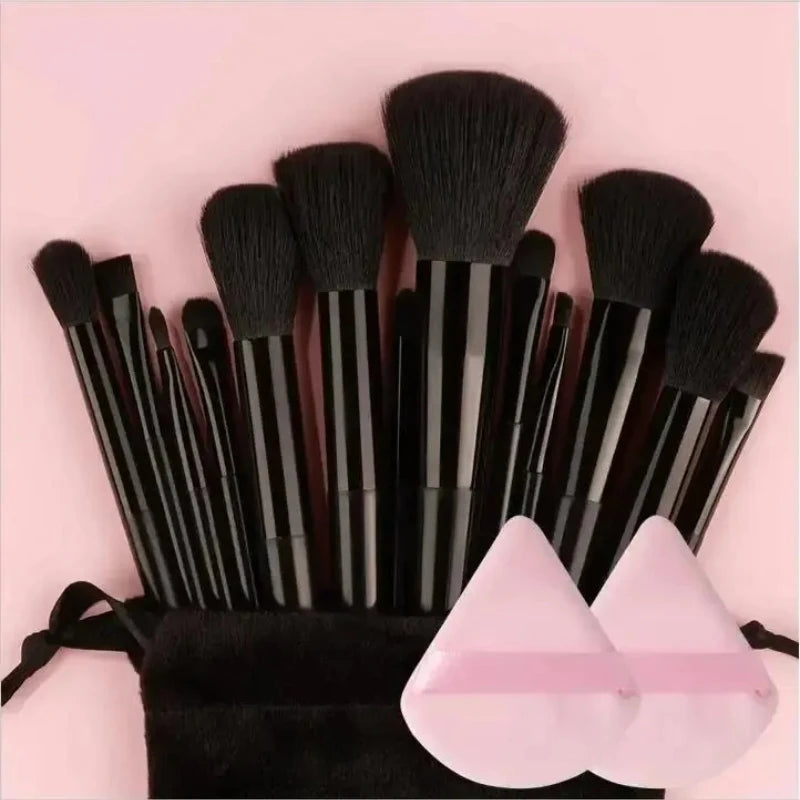 Professional Makeup Brush Set – Soft Fluffy Cosmetic Brushes for Foundation, Powder & Eyeshadow