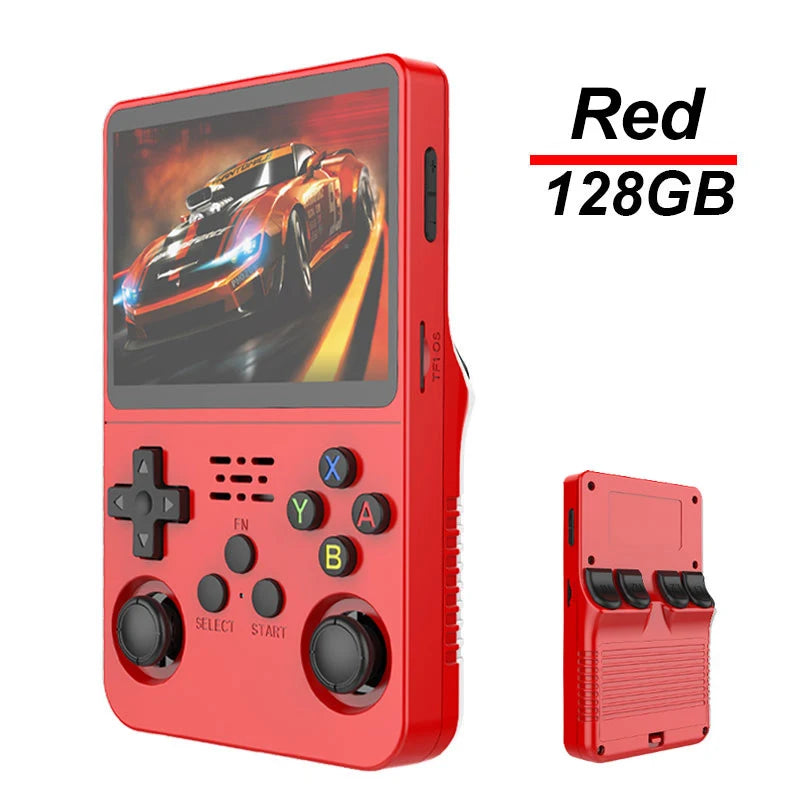 R36S Handheld Game Console – 3.5" IPS, 128GB Classic Retro Pocket Gaming Player