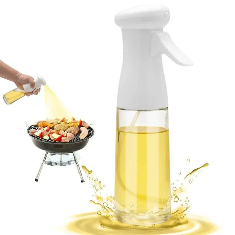 Oil Spray Bottle for Cooking – Refillable Olive Oil Dispenser